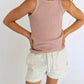 sweater tank - pink