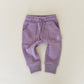 pocket joggers - reverse purple