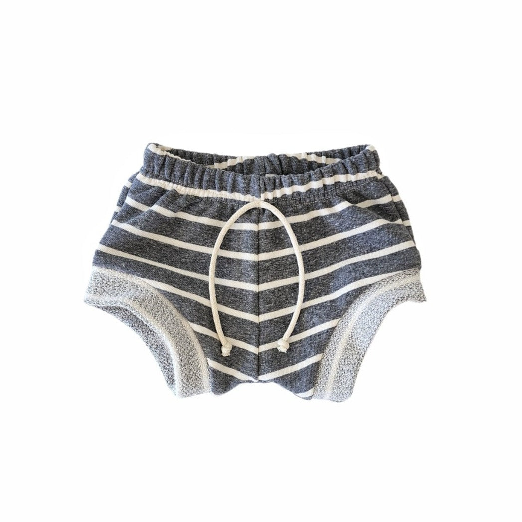 shorties - chunky grey stripe