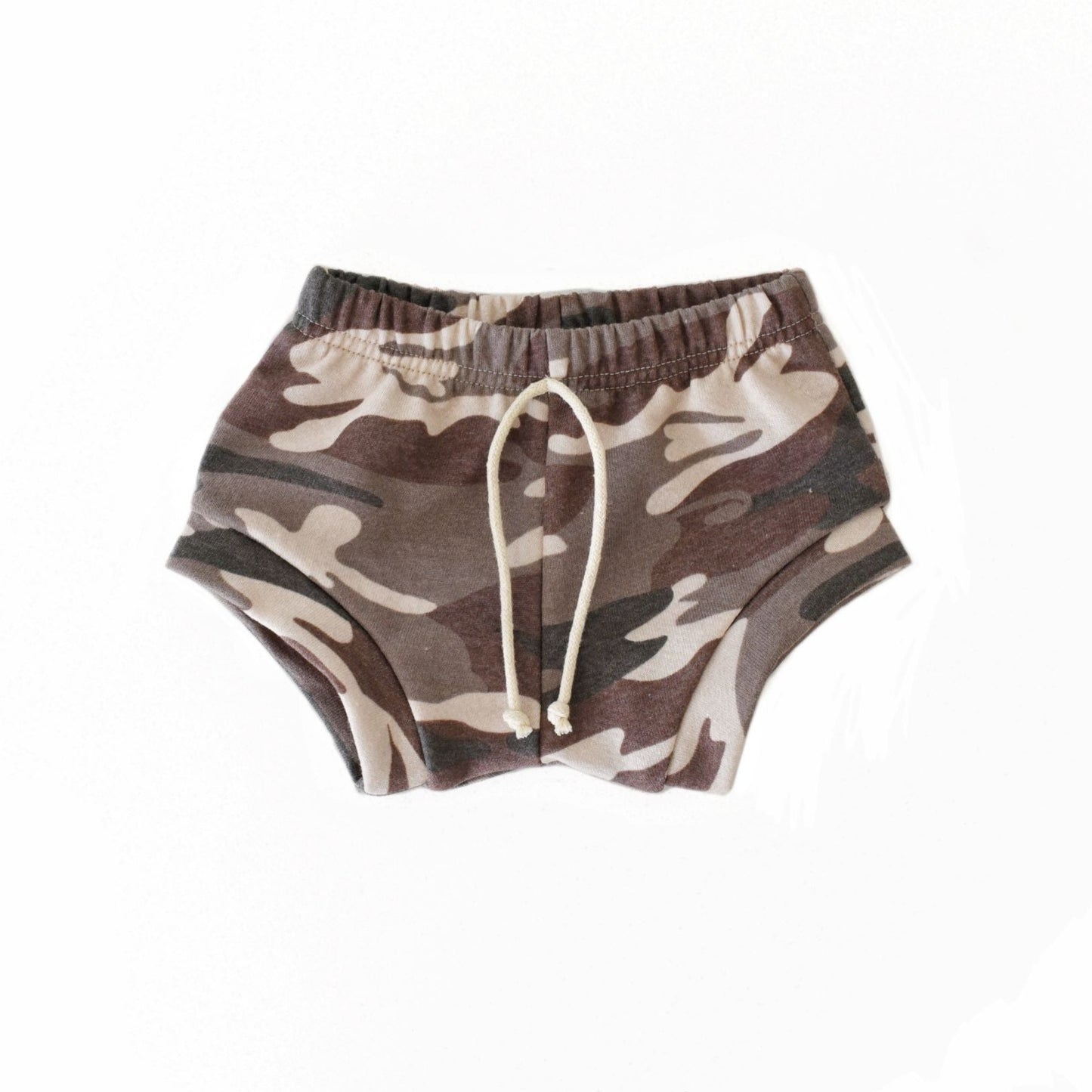 shorties - brown camo (SEE SIZING NOTE)