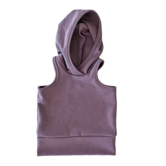 sleeveless - purple