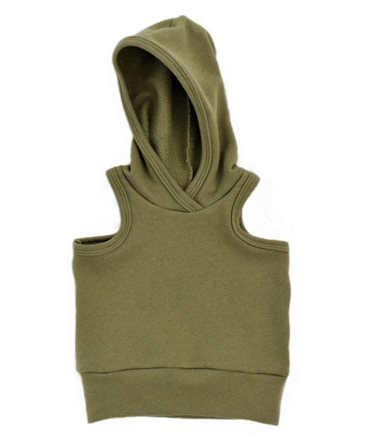 sleeveless - sage