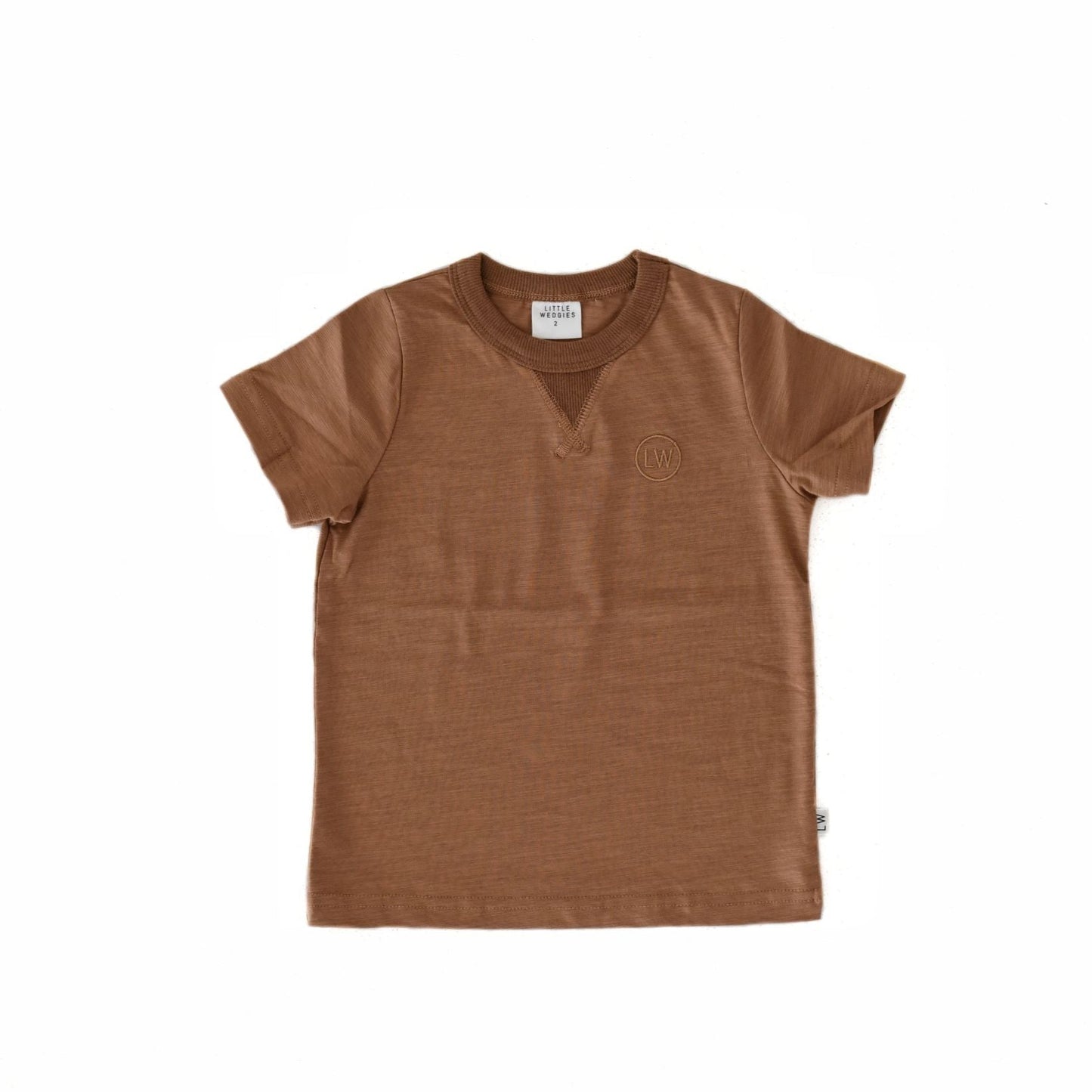 basic tee - brown