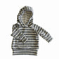 hoodie - chunky stripe