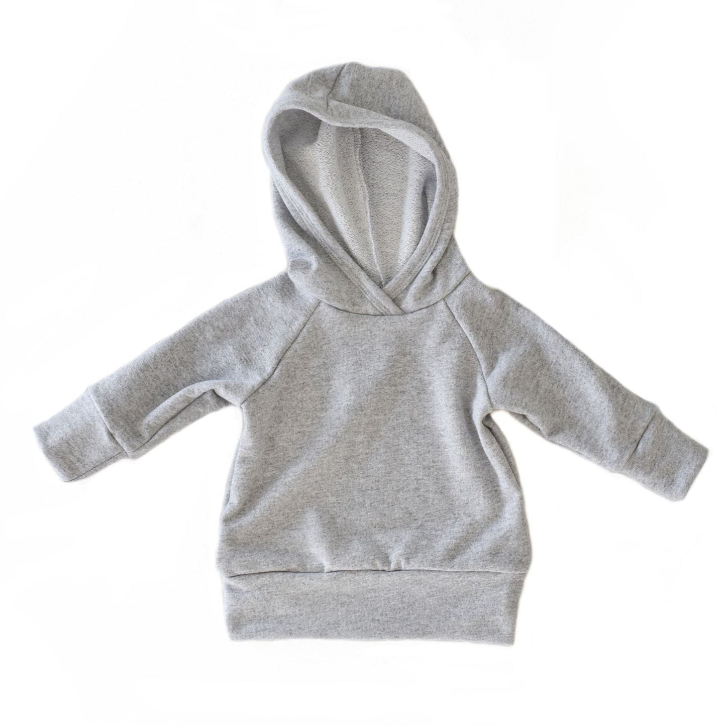 hoodie - heathered grey