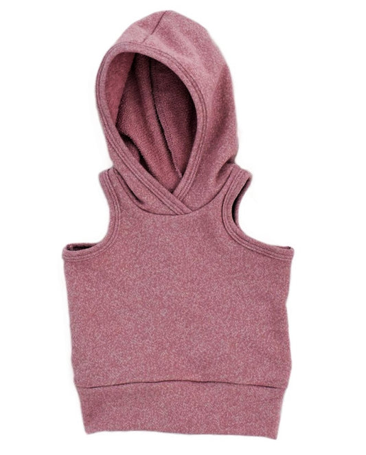 sleeveless - mauve
