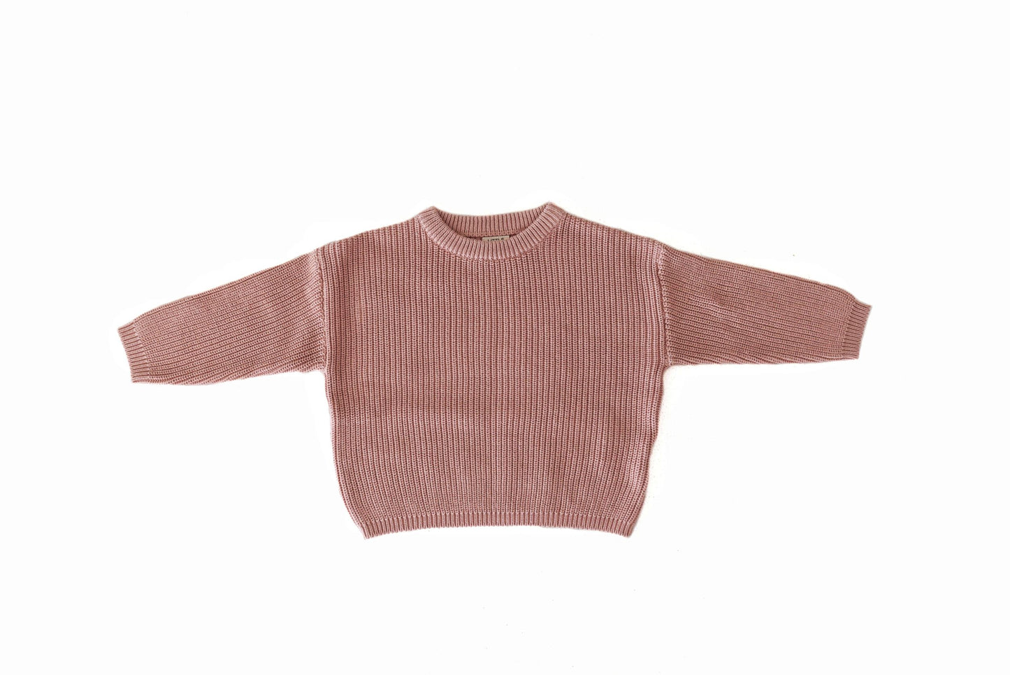 oversized sweater - dusty pink