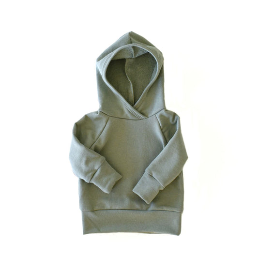 hoodie - pale green